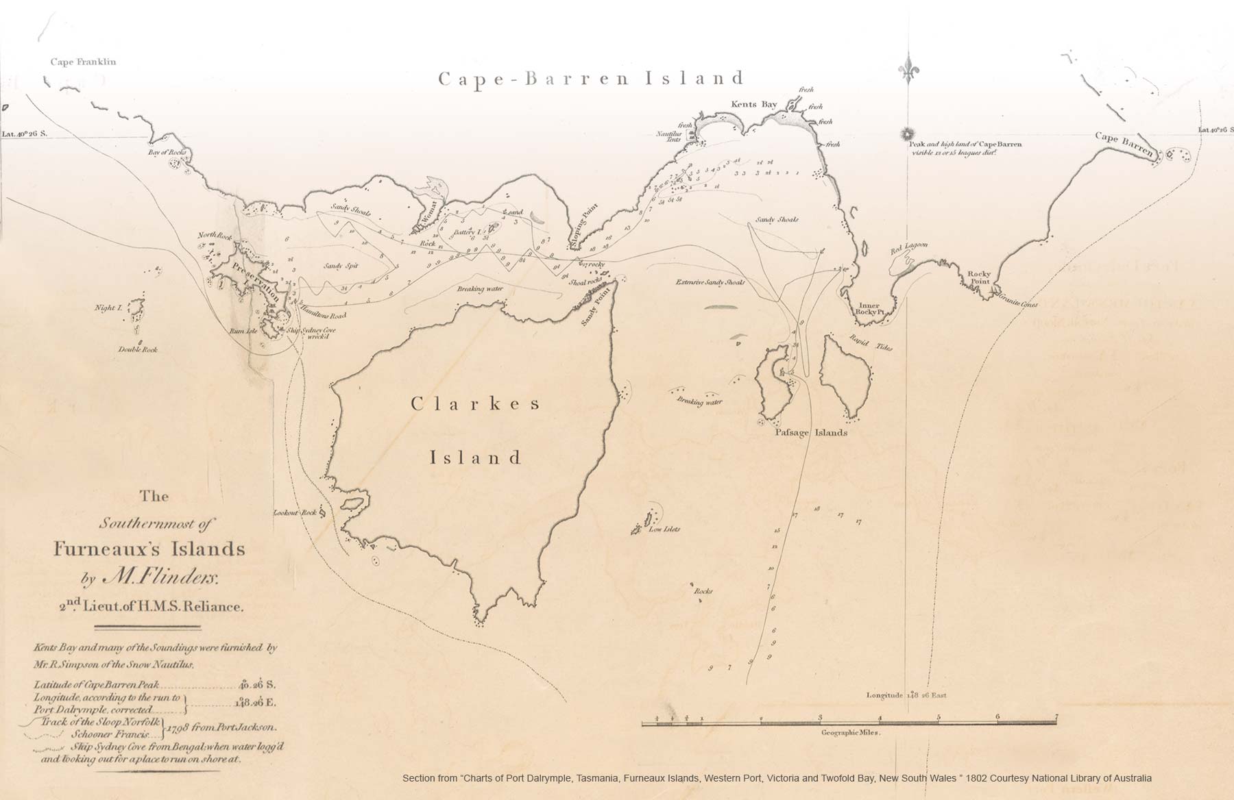 flinders chart detail